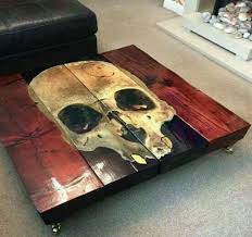 Skull Coffee Table Fosterginger Pinterest Com More Pins Like This One At Fosterginger Pinterest No Pin Lim Skull Furniture Skull Decor Gothic Home Decor