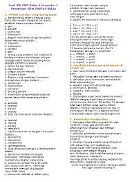 Kelas ix / pembahasan soal. Soal Ipa Smp Kelas 9 Semester 1 Pewarisan Sifat Mahluk Hidup