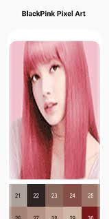 Achieve vivid, bold and gorgeous hair color at home just like blackpink at home! Blackpink Pixel Art K Pop Color By Number Apk