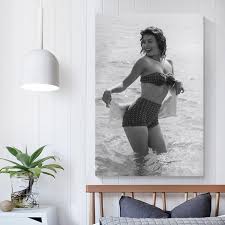 Amazon.com: Ava Gardner Portrait Rare Sexy Retro Star Actor Modern Bedroom  Decor Printed Poster (3) Picture Print Canvas Poster Wall Paint Art Posters  ...