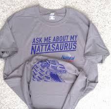 Mens Xl Natural Light Ask Me About My Nattasaurus T Shirt Natty Dinosaur Beer Mens Shirts Shirts Beer Shirts