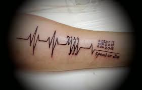 Tatouage battement de coeur avec prenom. Tatouage Battement De CÅur Sens Caches Et Designs Modernes