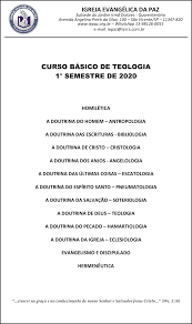 Grátis: Curso Básico de Teologia - Material Claro e Objetivo em PDF para  Estudo Rápido