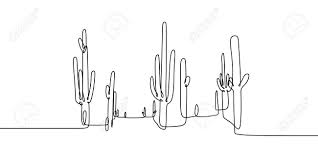 I also think it's amazing how ruby can convey a really profound message through simple colors and shapes. Vector Set Of Cute Cactus Continuous One Line Drawing Black And Royalty Free Cliparts Vectors And Stock Illustration Image 144287300