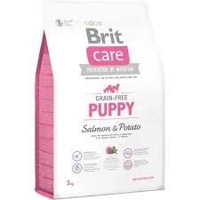 brit care puppy somonlu patatesli kopek mamasi 3 kg amazon pet center tahilsiz yavru kopek biyotin