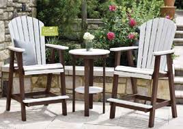 Shop for patio chairs, chaise loungers, outdoor sectionals and more furniture and accessories to complete your outdoor space from canadian tire. Poly Dining Sets Patio Furniture Heat N Sweep Okemos Mi