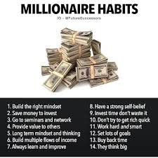 Millionaire Success Money Quotes Business Motivation Millionaire Mindset