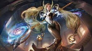 Vainglory desktop & mobile wallpapers of the hero phinn. Hd Wallpaper Vainglory Vg Catherine Saw Phinn Koshka Ringo Representation Wallpaper Flare