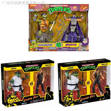 ✁TMNT Color Star Ninja Turtles Cobra Kai Schrader double 6-inch action doll 