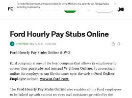 Online pay stubs are available to all associates. Ford Hr Online Login Official Login Page