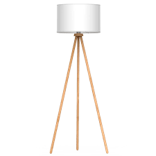 Led floor lamps provide bright, clear light for reading or working. Tomons Floor Lamp Dimmable Floor Lights Wood Tripod With A White Cylinder Shade Led Floor Standing Lamp Stepless Dimming For Living Room Bedroom Bulb Packaged White Buy Online In Cayman Islands