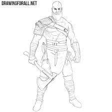 How To Draw Kratos Drawingforall Net Without the ruler, i draw lines in this order: how to draw kratos drawingforall net
