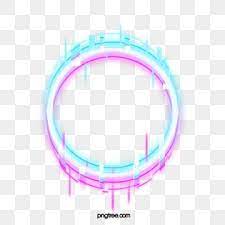 Fault Neon Border Element Circular Troubleshooting Wind Glitch Png Transparent Clipart Image And Psd File For Free Download Simple Background Images Neon Png Frame Clipart