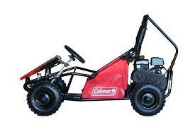 Coleman powersports ck100 s go kart. Coleman Powersports 100cc Gas Powered Go Kart Black And Red Walmart Com Walmart Com