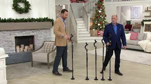 With trusty cane, its unique pivot allows the cane to move with you while the triple tread base grips to the floor or ground's surface, keeping from slipping or falling. Campbell Posture Cane Adjustable Walking Cane Mobility Device On Qvc Youtube
