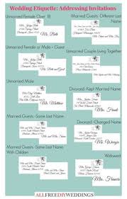 Wedding Invitation Etiquette How To Address Wedding Invitations Addressing Wedding Invitations Wedding Invitation Etiquette Wedding Address