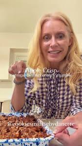 It’s beginning to feel like fall and that means 🍎Apple Crisp🍏 This is my  favorite kind of dessert because it’s sort of healthy with apples and  Oatmeal Caramel Crunch cookie dough made so simple with ...