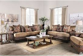 ₹ 98/ sq ft get latest price. Fletcher Brown And Tan Living Room Set From Furniture Of America Coleman Furniture