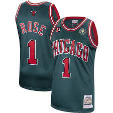 Women's fanatics branded derrick rose gray detroit pistons. Derrick Rose Jersey Green Jersey On Sale