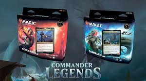 A deck building website for magic: Commander Legends Preconstructed Decks