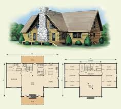 Richwood Log Home And Log Cabin Floor Plan This Would Be A Good Plan With A Basement Log Cabin Floor Plans Cabin Floor Cabin Floor Plans