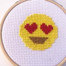 With over 200 designs, you'll find something here that is perfect for your next cross stitch project. Heart Eyes Smiley Face Emoji Funny Cute Cross Stitch Pattern Etsy Cross Stitch Patterns Cross Stitch Cute Cross Stitch