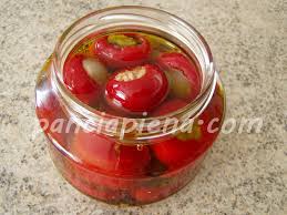 Check spelling or type a new query. Peperoncini Tondi Piccanti Sott Olio Ripieni Con Tonno Acciughe Olive E Capperi Panciapiena