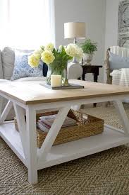 Plus, i'll show you how. Modern Farmhouse Square Coffee Table Buildsomething Com