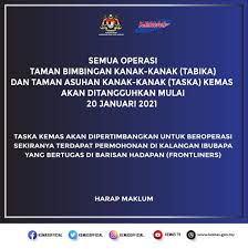 Senarai tabika kemas yang terlibat dalam projek rintis mygovernment adalah seperti berikut: Kemas Kuala Selangor Official Siaran Facebook