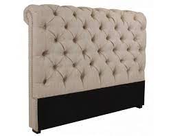 Si vous avez l'habitude de regarder la télévision au lit, une tête de lit en revanche, pour adopter un style classique et intemporel, c'est vers une tête de lit capitonnée qu'il faut se tourner ! Tete De Lit 160 Cm Taupe Clair Capitons Vical Home