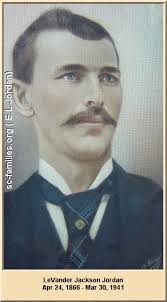 Photo: LeVander Jackson Jordan and Mary Frances Abigail Threatt