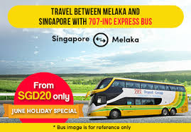 Compare prices for trains, buses, ferries and flights. From Sgd 20 Only Go To Melaka From Singapore With 707 Inc Express Bus