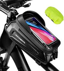 Used means it's had some wear and tear, so be wary. Amazon Com Rockbros Bike Phone Bag Bike Pouch Bicycle Front Frame Bag Waterproof Top Tube Handlebar Bag Bike Phone Mount Bag Eva Cycling Storage Bag For Iphone 11 Xs Max Xr 8