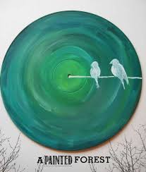 If you're searching for vinyl record painting ideas easy theme, you have visit the ideal page. Vinyl Record Painting Birds On A Wire By Paperheartsyndrome On Deviantart