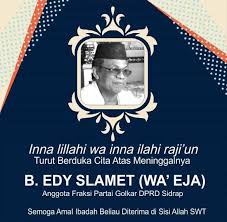 DPRD Sidrap Berduka, Politisi Senior Partai Golkar Berpulang