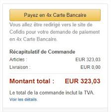 Si vous avez votre propre site transactionnel, vous pouvez choisir votre plateforme de paiement électroniques et cliquez ici pour des conseils sur comment choisir sa plateforme de en résumé, vous aurez toujours l'argent déposé dans votre compte de banque en moins de 5 jours ouvrables ! Comment Payer En Plusieurs Fois Sur Amazon Conseil Geant