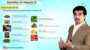 The Benefits Of Vitamin E Information For General Public Youtube