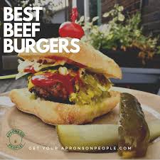 A collection of 40 healthy, flavorful weight watchers burger recipes, both meat and meatless, to tempt your. The Best Beef Burger Get Your Aprons On People
