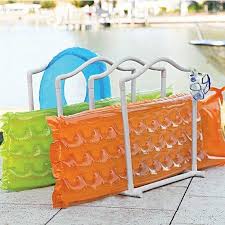 Our solution for a backyard bar cargo net swimming pool float. Amazon Com White Raft Foam Noodles And Float Holder Organizer For Swimming Pool Side Patio Lawn Gard Pool Float Storage Pool Toy Storage Float Storage