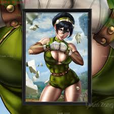 Korra Kawaii Game Airbender Sexy Nude Girl Avatar Anime Cartoon Art