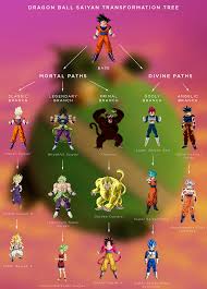 However his brother goten doesn't seem to have been born with a tail. My Take On The Saiyan Transformation Tree I Tried To Simplify It As Much As Possible And Only Included The Most Prominent Forms That I Still Think Are Relevant To Dragon Ball