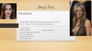 Ob mama angelina etwas pressekonferenz woidke. Brad Pitt Schauspieler Ppt Herunterladen