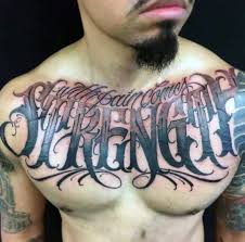 Be sure to choose a tattoo artist with extensive experience in color. Top 41 Chest Writing Tattoo Ideas 2021 Inspiration Guide