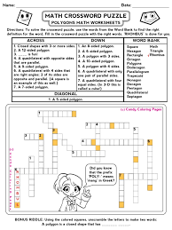 Add fun and games to this important subject and soon you'll be hearing i love math. add fun and games to this important subject and soon you'll be hearing i love math. little kids naturally love counting, sorting, doing puzzles, and dis. Crossword Puzzle Polygons Pdf Pdf Euclidean Plane Geometry Classical Geometry