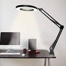 This lamp features three points of. Swing Arm Led Desk Lamp Dimmable Architect Task Lamp With Clamp Eye Caring 3 Color Modes Drafting Table Lamp Office Light Ring L Led Desk Lamp Desk Lamp Lamp