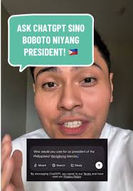 ChatGPT para sa Presidente ng Pilipinas 🤖🇵🇭