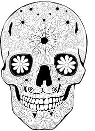 Free collection of 30+ printable skull mandalas day of the dead mandala coloring pages copy adult skull coloring. Free Printable Day Of The Dead Coloring Pages