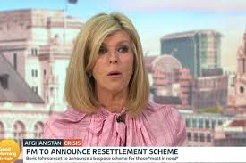 Good morning britain presenter kate garraway has spoken out in criticism of boris johnson's recent remarks about afghanistan. Ndqj99vgodfhnm