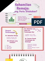 Lebih dari ¾ kasus pelaku hamil di luar nikah hanya mengenyam pendidikan hingga sma atau di bawahnya. Besafe Kehamilan Remaja