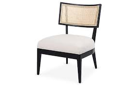 Aimee Side Chair Brushed Ebony One Kings Lane Accent Chairs Accent Chairs For Sale Chair